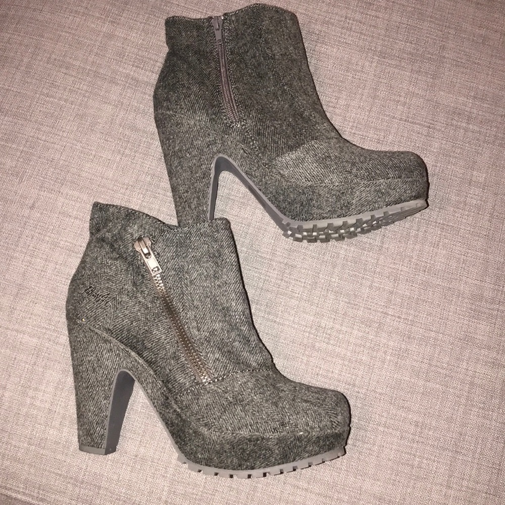 Blowfish platform booties